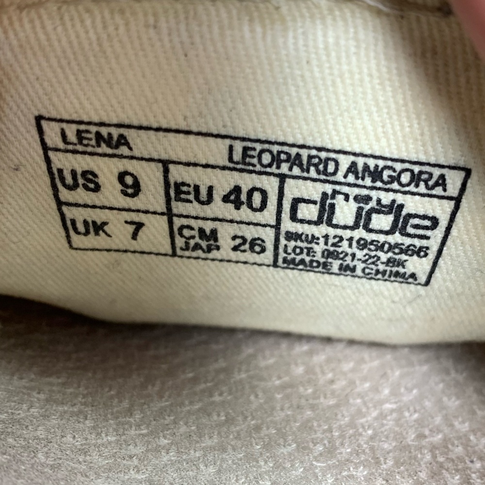 Hey Dude Lena Leopard Print Slip-Ons 9/40 Comfy Sporty Resortwear Casual Preppy - Picture 11 of 13